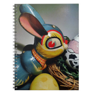 Toy Rabbit and cow egg Notebook