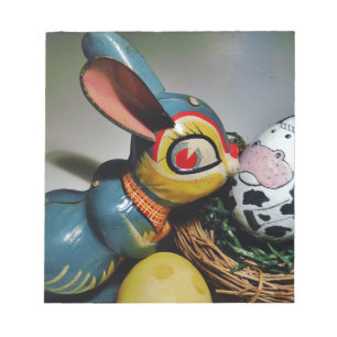 Toy Rabbit and  cow egg Notepad