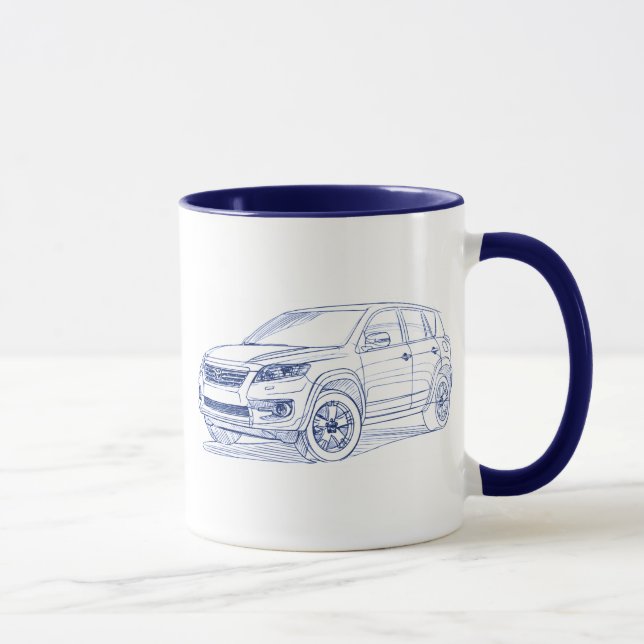 Toy Rav4 2011 Mug (Right)
