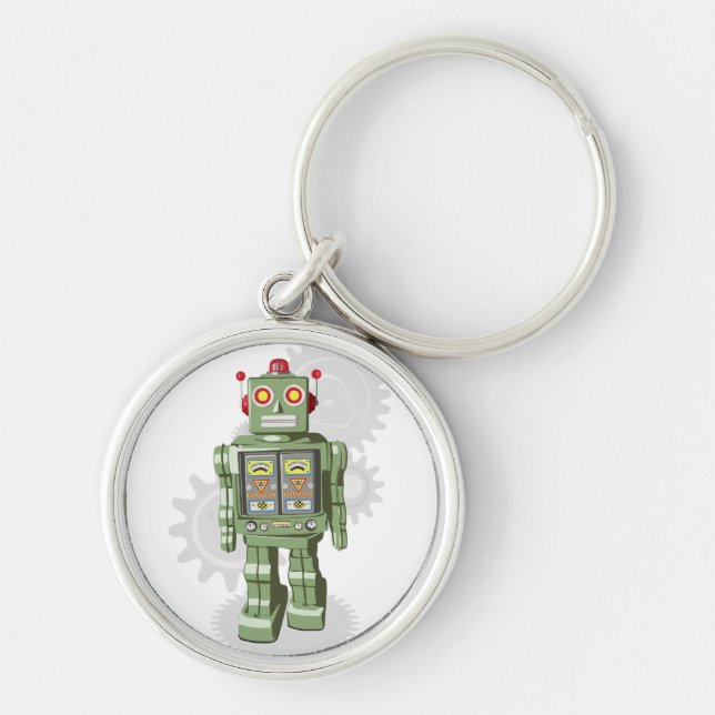 Toy Robot Keychain (Front)