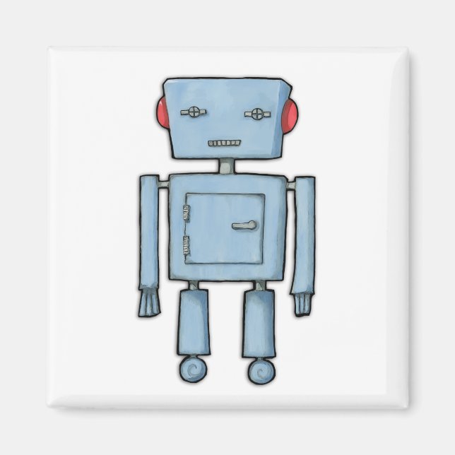Toy Robot Magnet (Front)