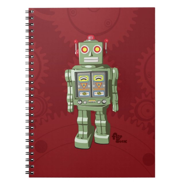 Toy Robot Notebook (Front)