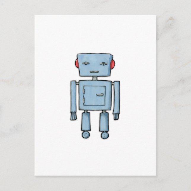Toy Robot Postcard (Front)