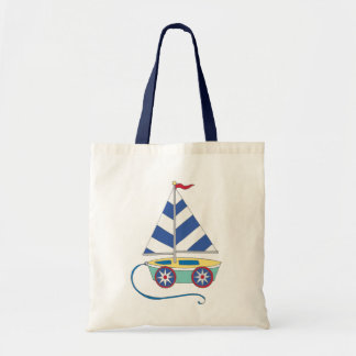 Toy Sailboat Baby Tote Bag