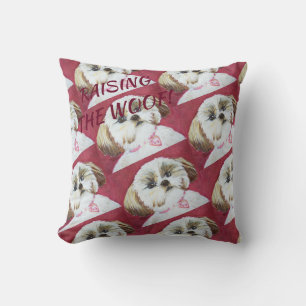 TOY SHIH TZU MIX CUSHION