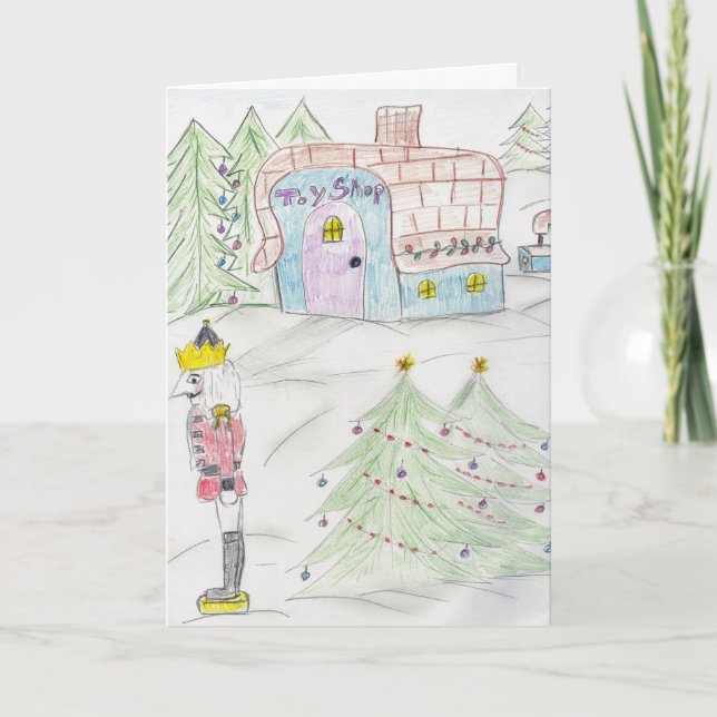 Toy Shop Holiday Card (Front)