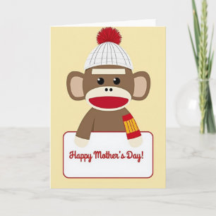 Toy Simian Mothers Day Card