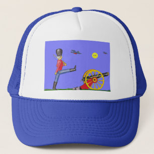 Toy Soldier and Toy Cannon...Hat. Trucker Hat