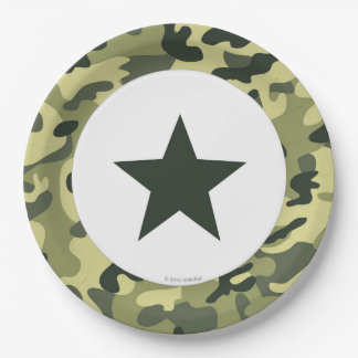 Toy Soldier Army Paper Dinner Plate