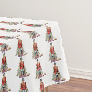 Toy Soldier Christmas Tree Tablecloth