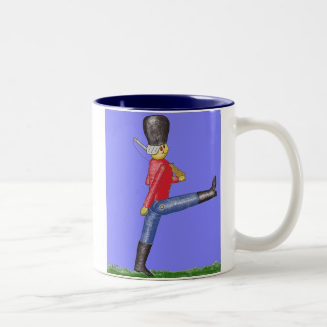 Toy Soldier...Mug Two-Tone Coffee Mug (Right)