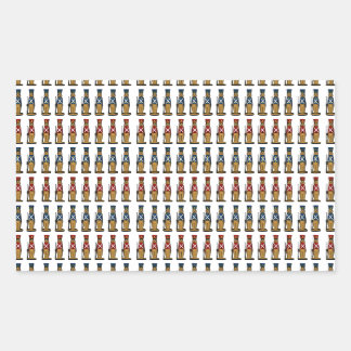 Toy Soldiers On Parade Rectangular Sticker