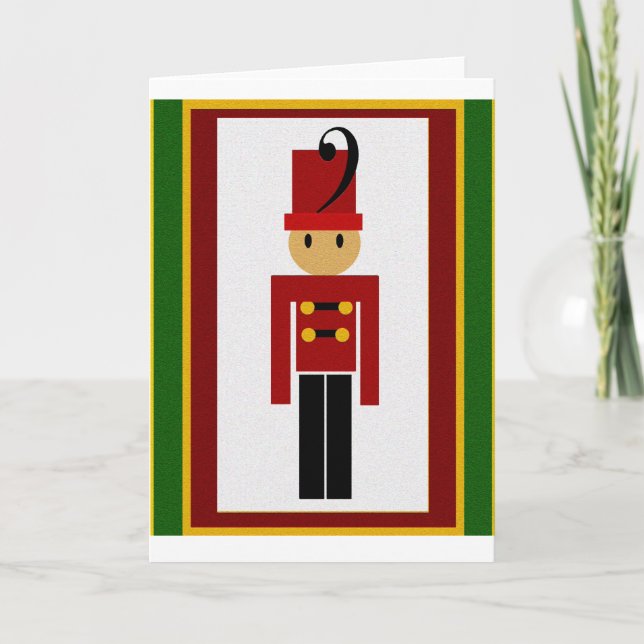 Toy Solider greeting card (Front)