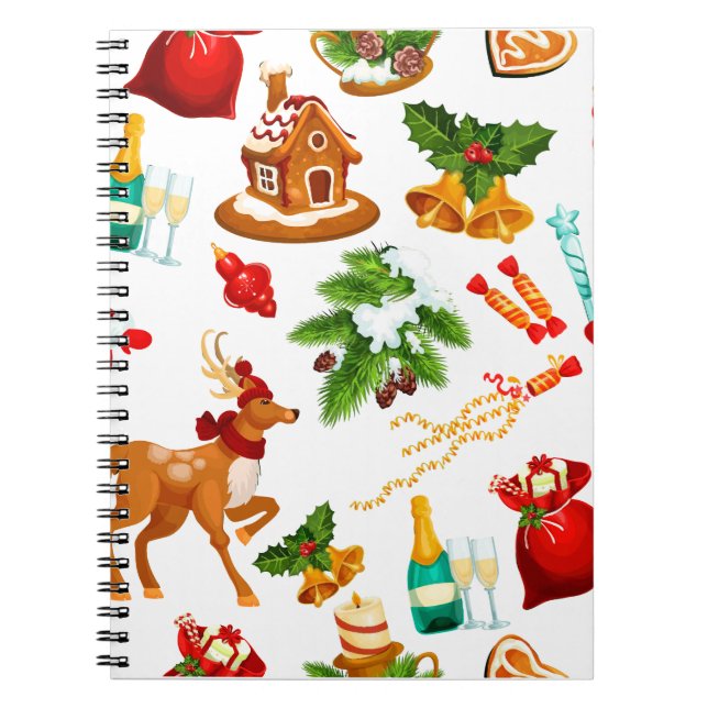 Toy Story | Merry Christmas Pattern Cute   Notebook (Front)