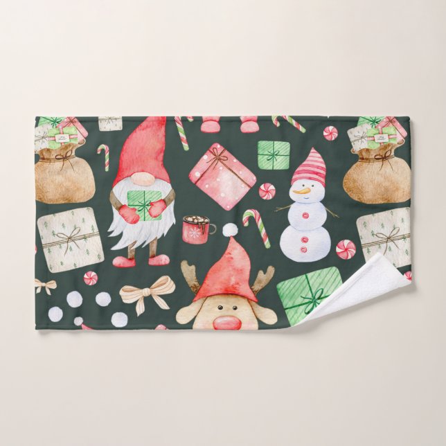 Toy Story Merry Christmas Pattern Modern       Hand Towel (Hand Towel)