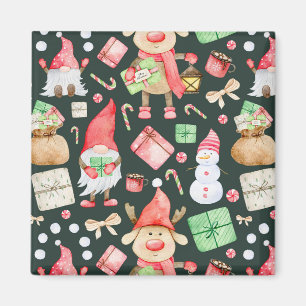 Toy Story Merry Christmas Pattern Modern      Magnet