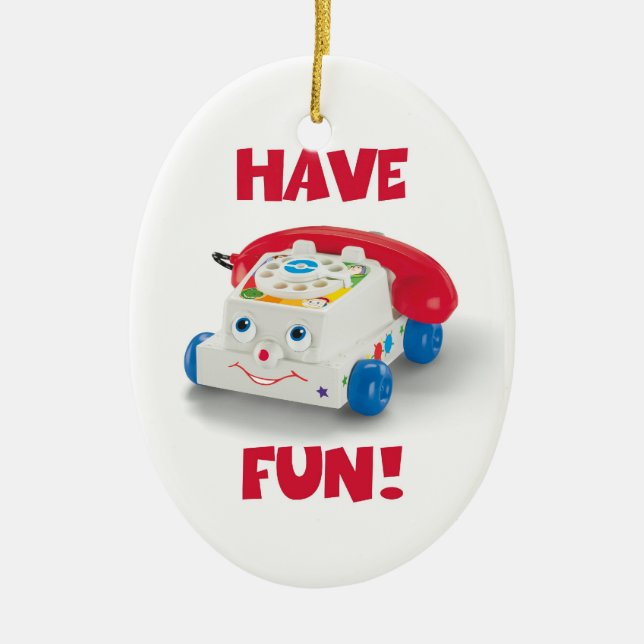 TOY TELEPHONE ornament (Front)