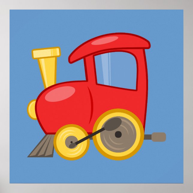 toy-train-297743  toy train, locomotive, train, to poster (Front)