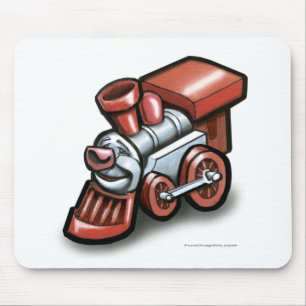 Toy Train Mouse Pad