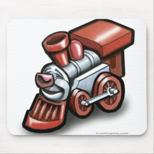 Toy Train Mouse Pad