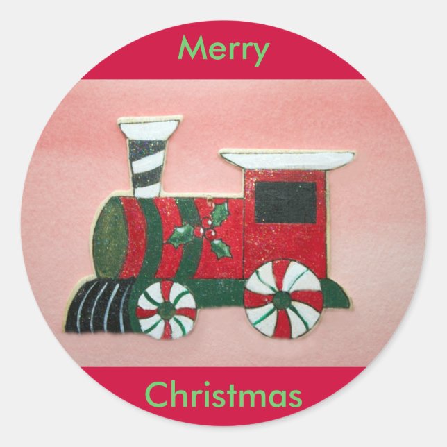 Toy Train Sticker (Front)