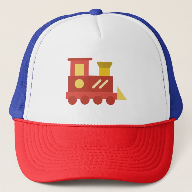 toy train trucker hat (Front)