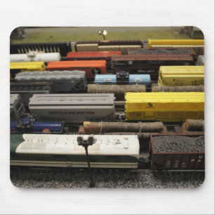 Toy Trains Mouse Pad