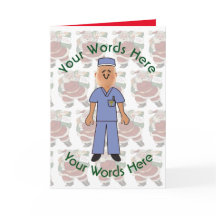 Toy White Male Doctor Custom Christmas