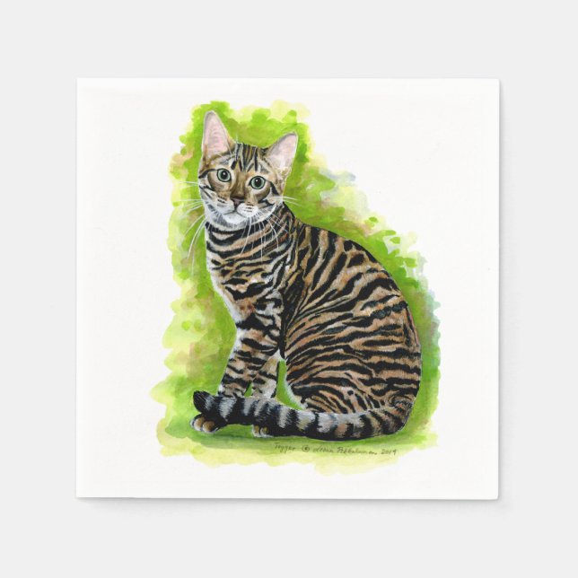 Toyger Napkin (Front)