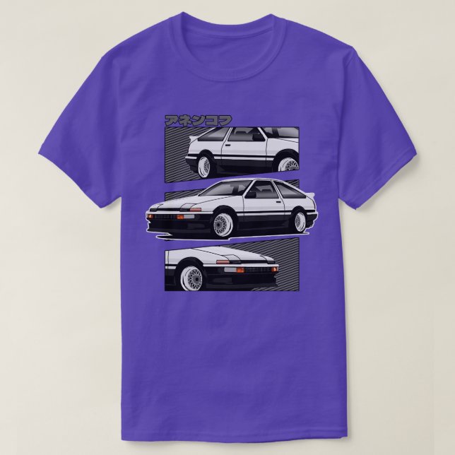 Toyota AE86 Hachiroku T-Shirt (Design Front)