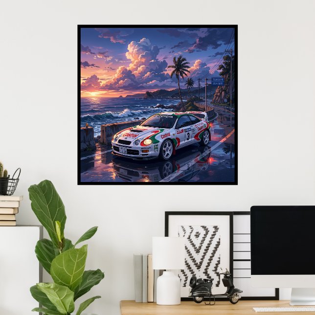 Toyota Celica GT-Four Poster (Home Office)
