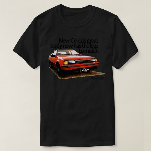 TOYOTA CELICA T-Shirt (Design Front)