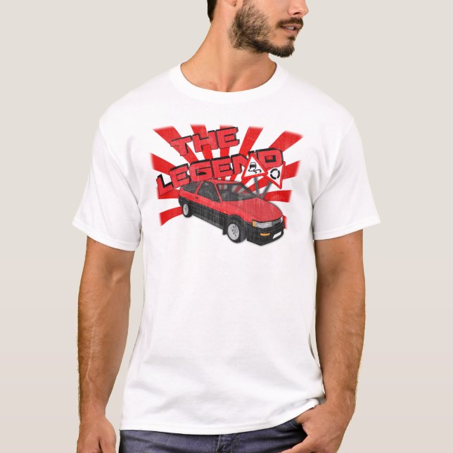 Toyota Corolla AE86 T-Shirt (Front)