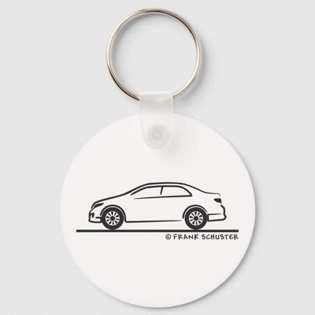 Toyota Corolla Key Ring (Front)