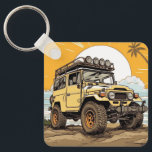 Toyota FJ40 Land Cruiser 4x4 Keychain<br><div class="desc">Looking for a unique and thoughtful gift for your wedding groomsmen? Look no further than this rugged and stylish Toyota FJ40 keychain! Crafted with attention to detail, this keychain features a beautifully detailed design of the iconic Toyota FJ40 in all its rugged glory. The keychain is made of durable materials,...</div>