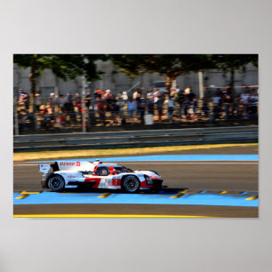 Toyota GR010 Hybrid 24 Hours of Le Mans 2022 Poster