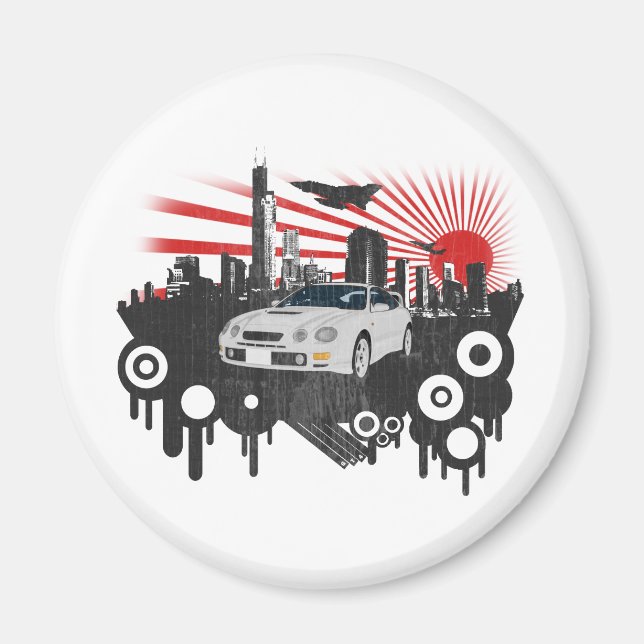 Toyota GT-4 Celica Magnet (Front)