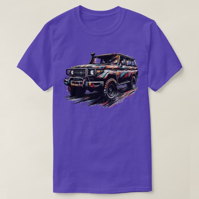Toyota Land Cruiser 8 T-Shirt (Design Front)