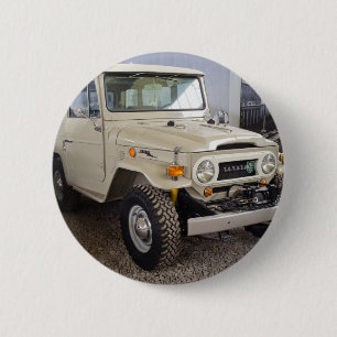 Toyota Land Cruiser BJ40 6 Cm Round Badge