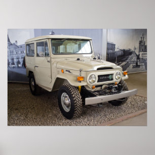 Toyota Land Cruiser BJ40 Poster