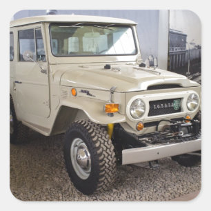 Toyota Land Cruiser BJ40 Square Sticker