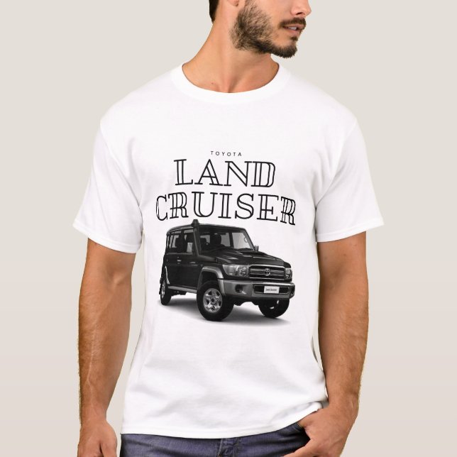 Toyota Land Cruiser VDJ76 Off-Road Car T-Shirt (Front)