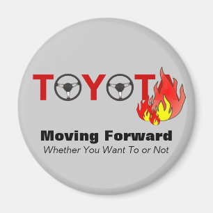 Toyota: Moving Forward Magnet