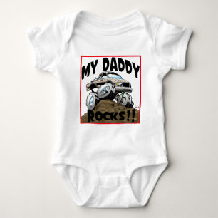 Toyota My Daddy Rocks Baby Bodysuit