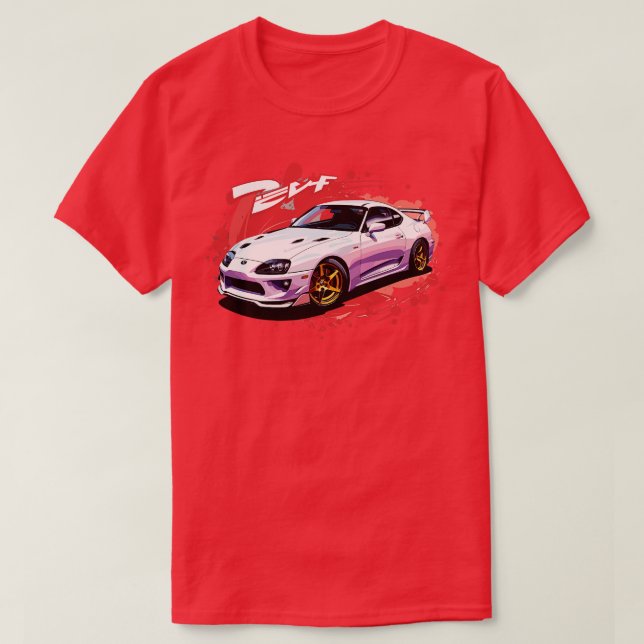Toyota Supra 4 T-Shirt (Design Front)