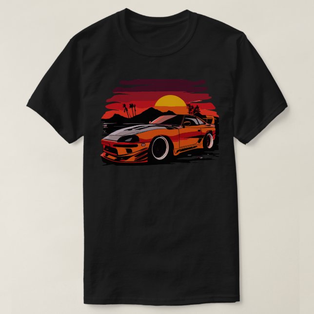Toyota Supra 8 T-Shirt (Design Front)