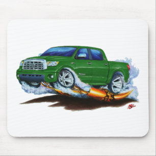 Toyota Tundra Crewmax Green Truck Mouse Pad