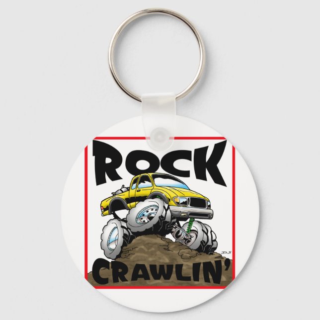 Toyota Twist Rocks Key Ring (Front)