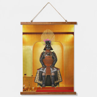 Toyotomi Hideyoshi Samurai Armor Wall Tapestry