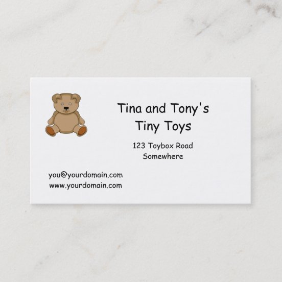 Toys Business Cards | Zazzle AU